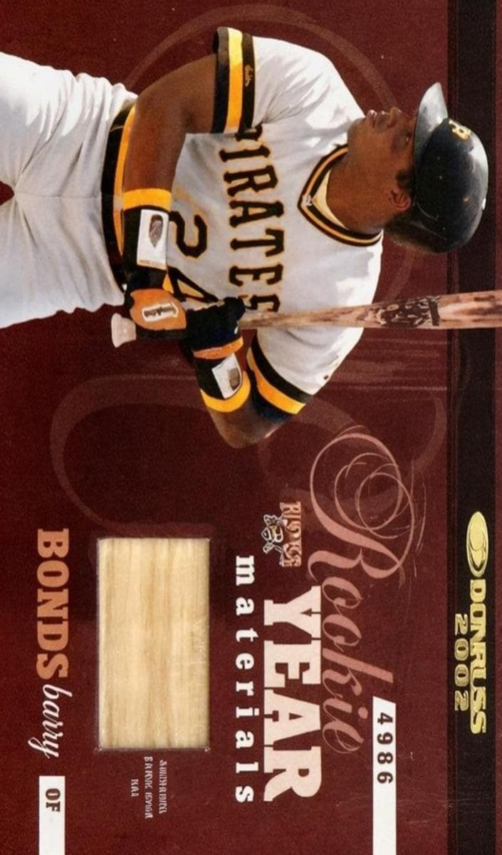 Barry Bonds 2002 panini Donruss