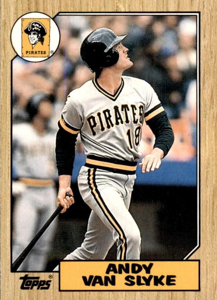 Andy Van Slyke 1987 topps