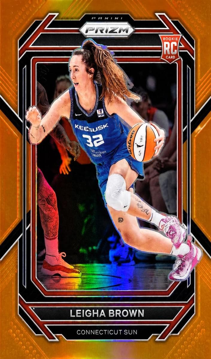 Leigha Brown trading card