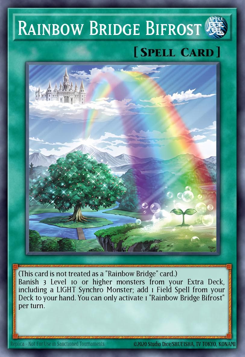 Rainbow Bridge Bifrost 2026 Yu-Gi-Oh! Japanese Limit Over Collection: Heroes Prismatic Secret Rare