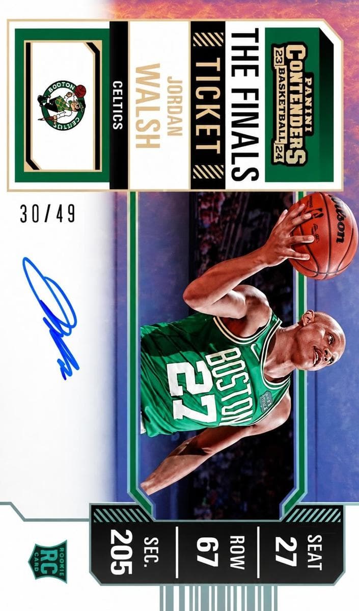 Jordan Walsh 2023 panini