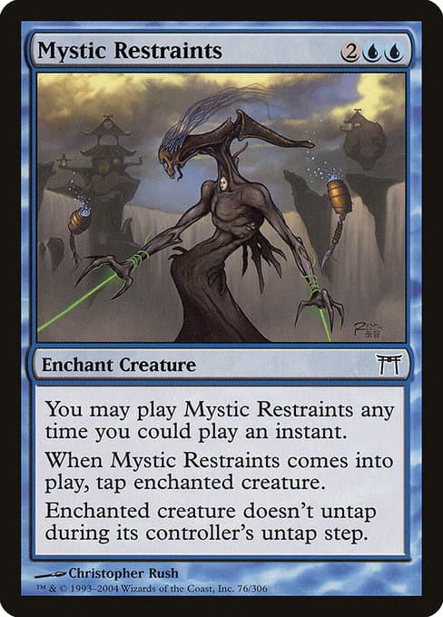 Mystic Restraints 2004 Magic: The Gathering Champions of Kamigawa