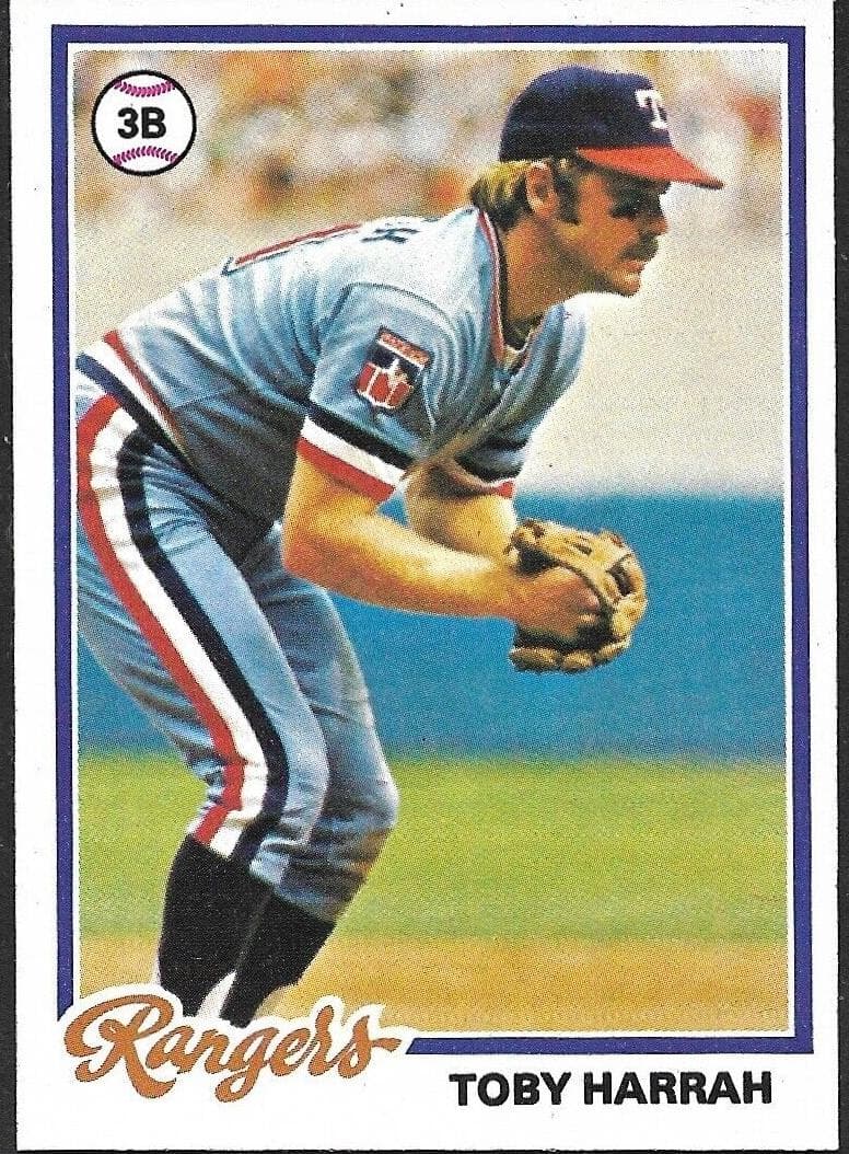 Toby Harrah 1978 topps Topps