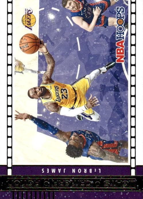 LeBron James 2021 panini Hoops