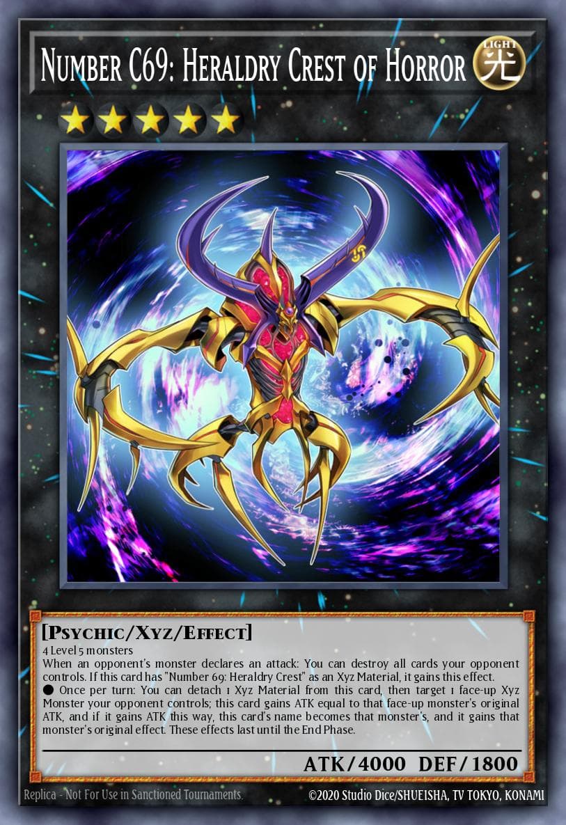 Number C69: Heraldry Crest of Horror 2014 Yu-Gi-Oh! Legacy of the Valiant