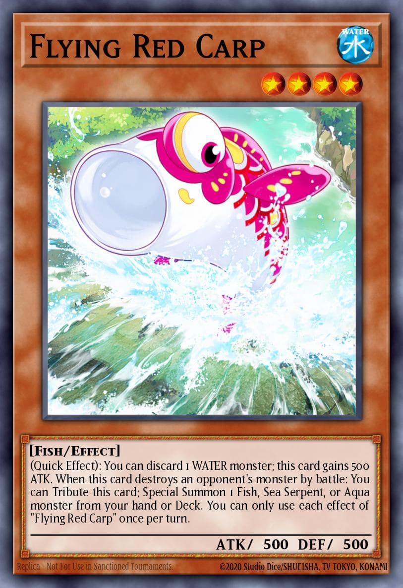 Flying Red Carp 2021 Yu-Gi-Oh! Dawn of Majesty 1st Edition