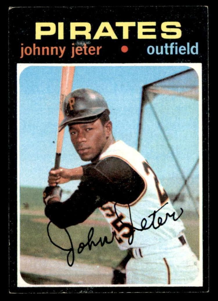 Johnny Jeter 1971 topps Topps