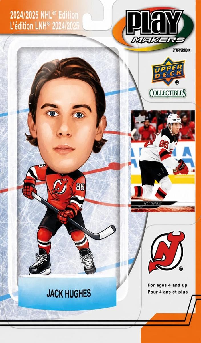 Jack Hughes 2024 upper-deck Upper Deck
