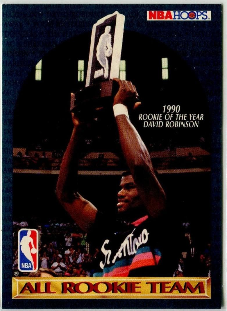 David Robinson / Vlade Divac / Tim Hardaway / Pooh Richardson / Sherman Douglas 1990 panini