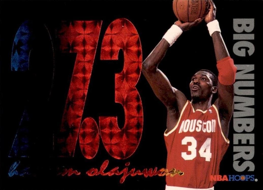 Hakeem Olajuwon 1994 panini Hoops