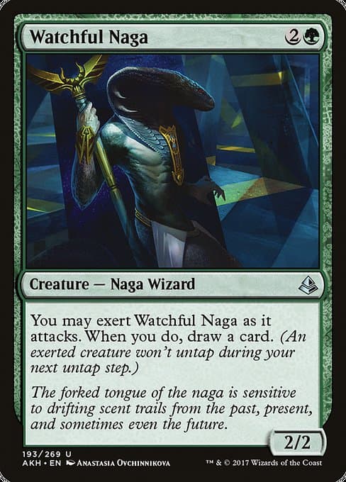 Watchful Naga 2017 Magic: The Gathering Amonkhet