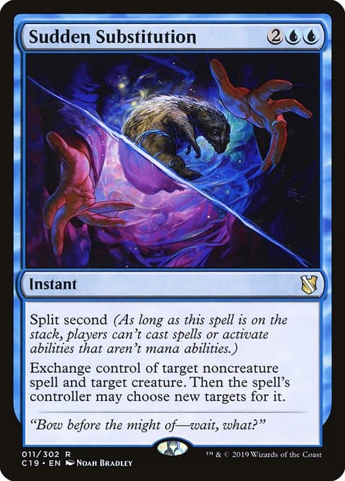 Sudden Substitution 2019 Magic: The Gathering