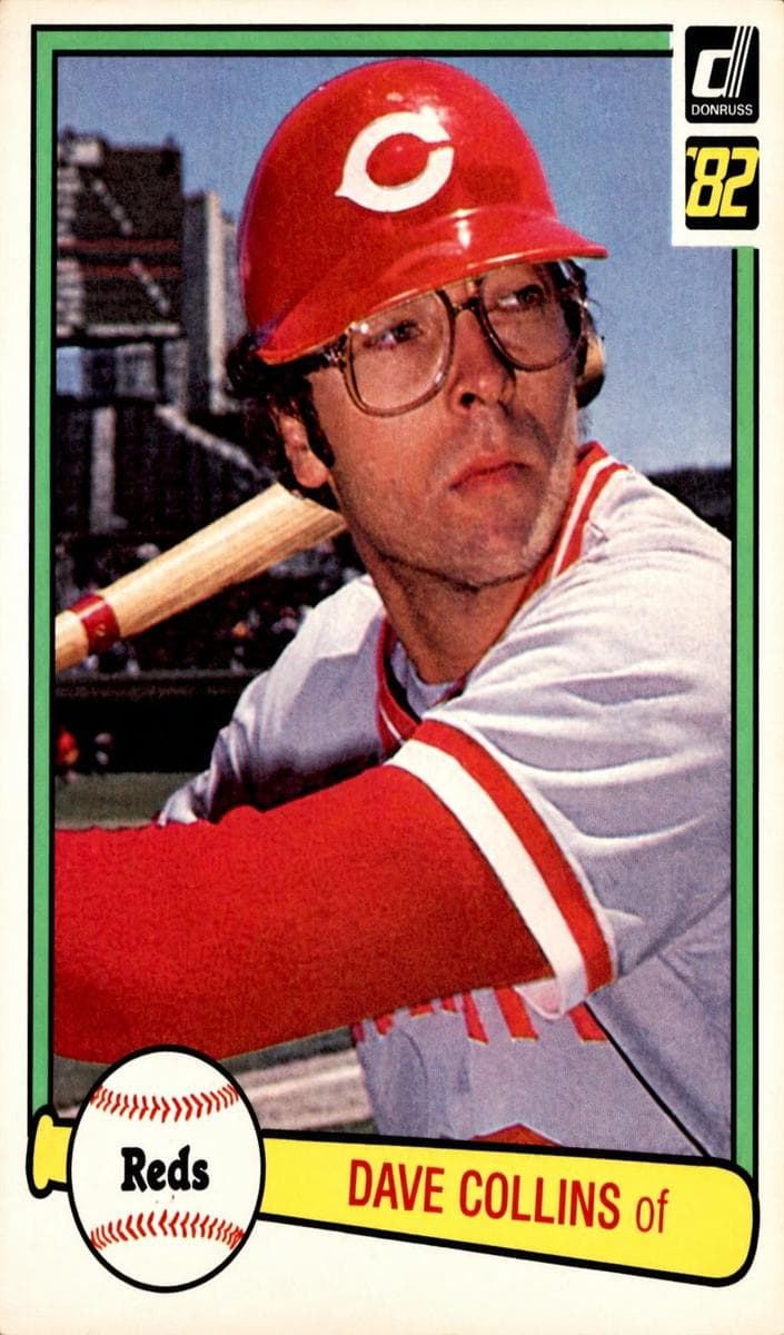 Dave Collins 1982 panini
