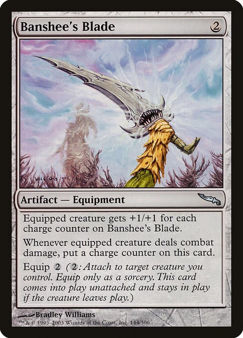 Banshee's Blade 2003 Magic: The Gathering Mirrodin