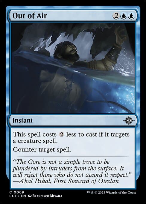 Out of Air 2023 Magic: The Gathering Lost Caverns of Ixalan