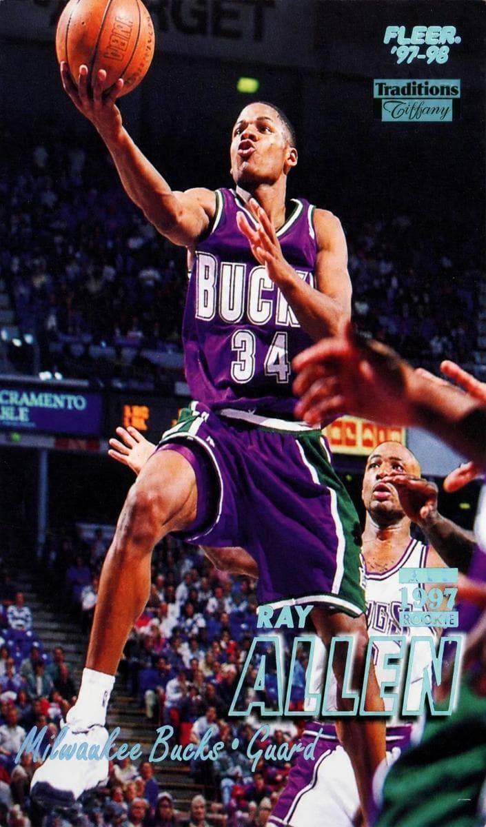 Ray Allen 1997 fleer Fleer