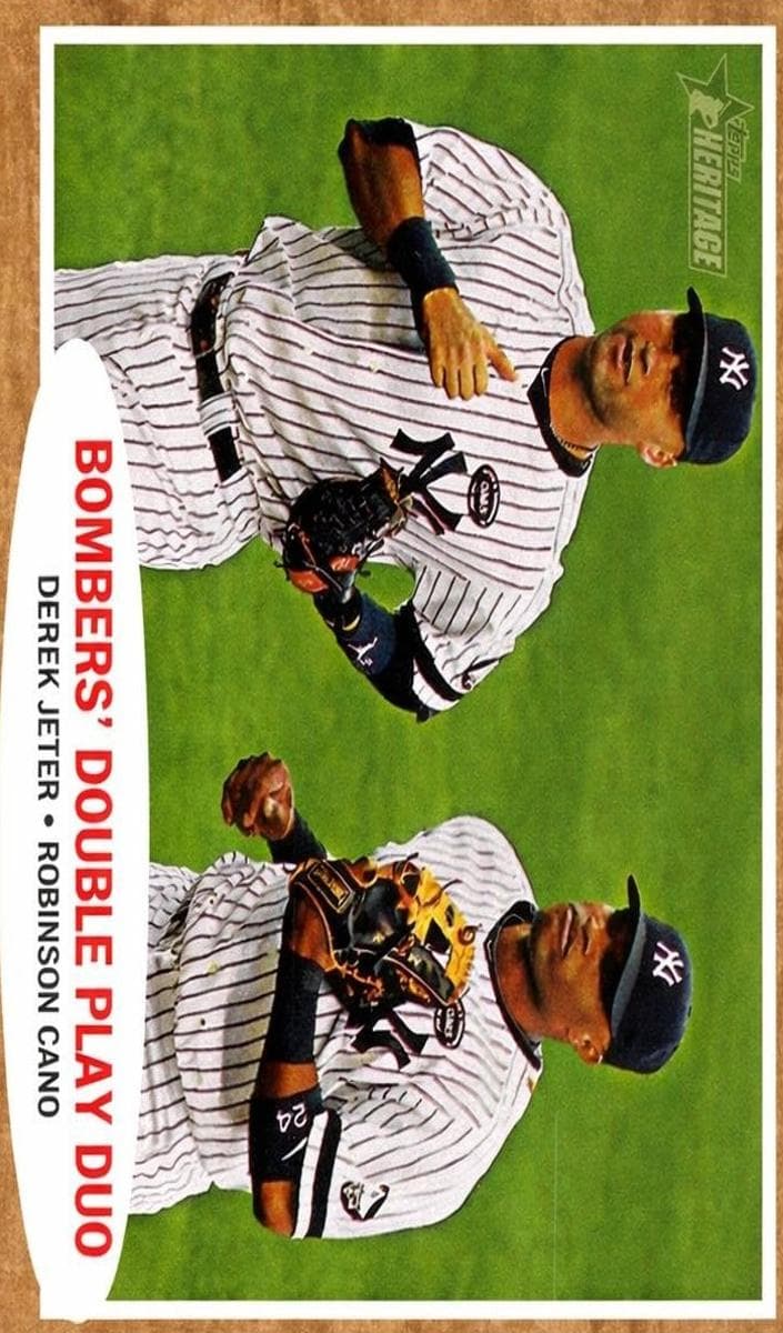 Derek Jeter 2011 topps Heritage