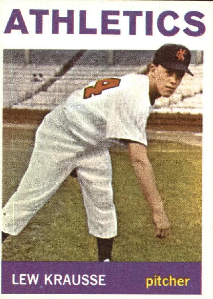 Lew Krausse 1964 topps Topps