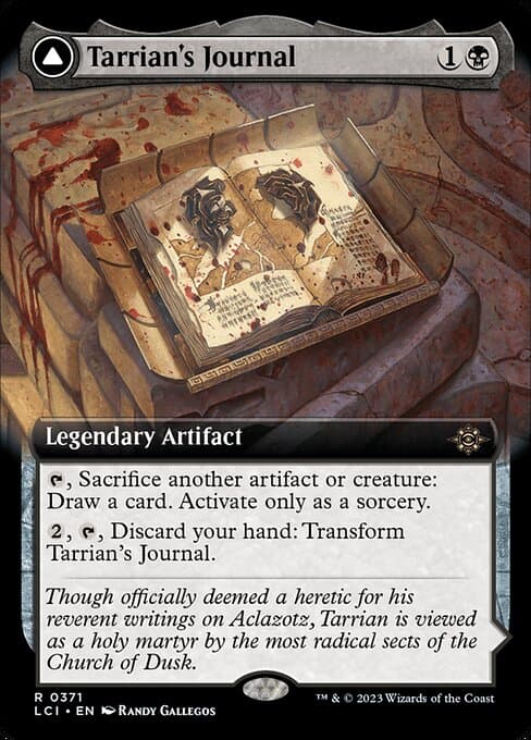 Tarrian's Journal // The Tomb of Aclazotz #371
