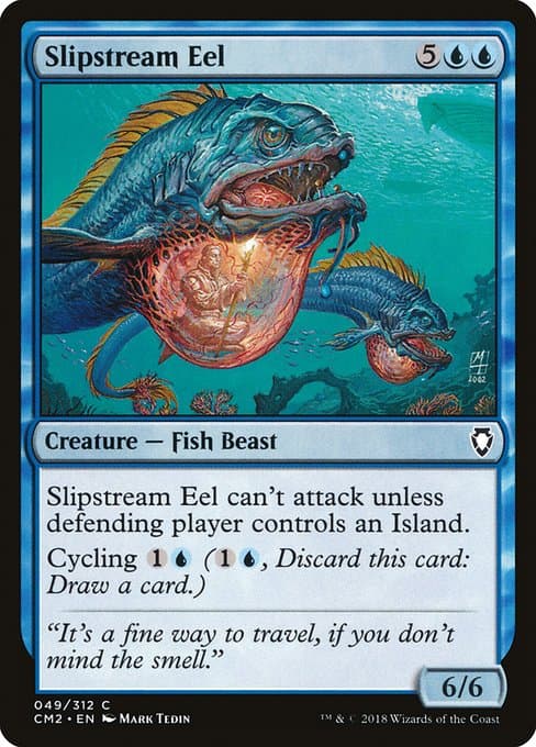 Slipstream Eel 2018 Magic: The Gathering Commander Anthology Volume II