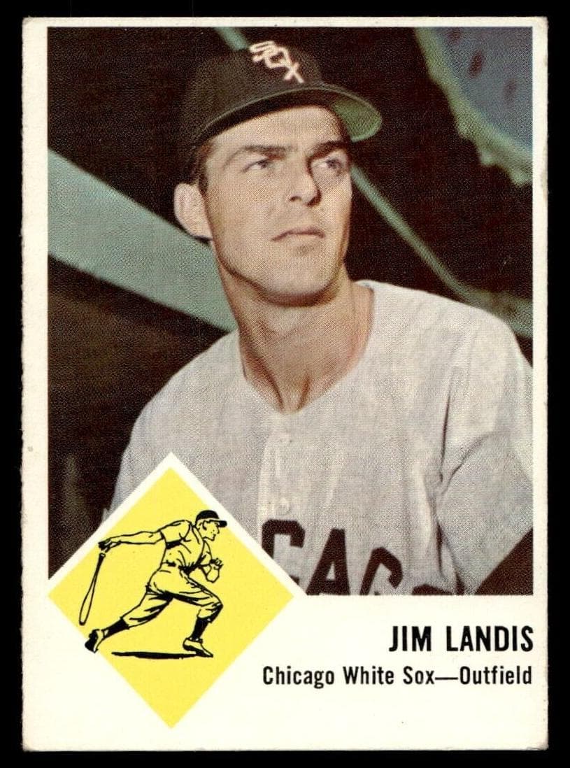 Jim Landis 1963 fleer Fleer