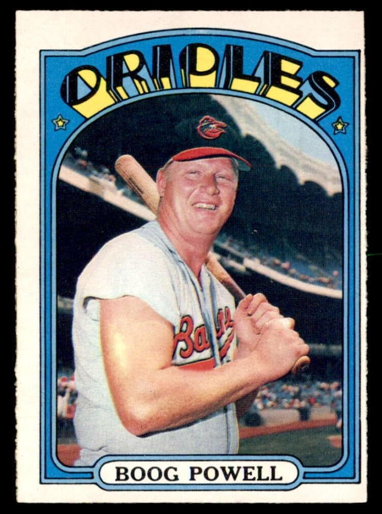 Boog Powell 1972 topps O-Pee-Chee