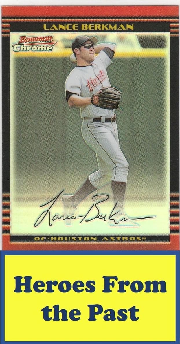 Lance Berkman trading card