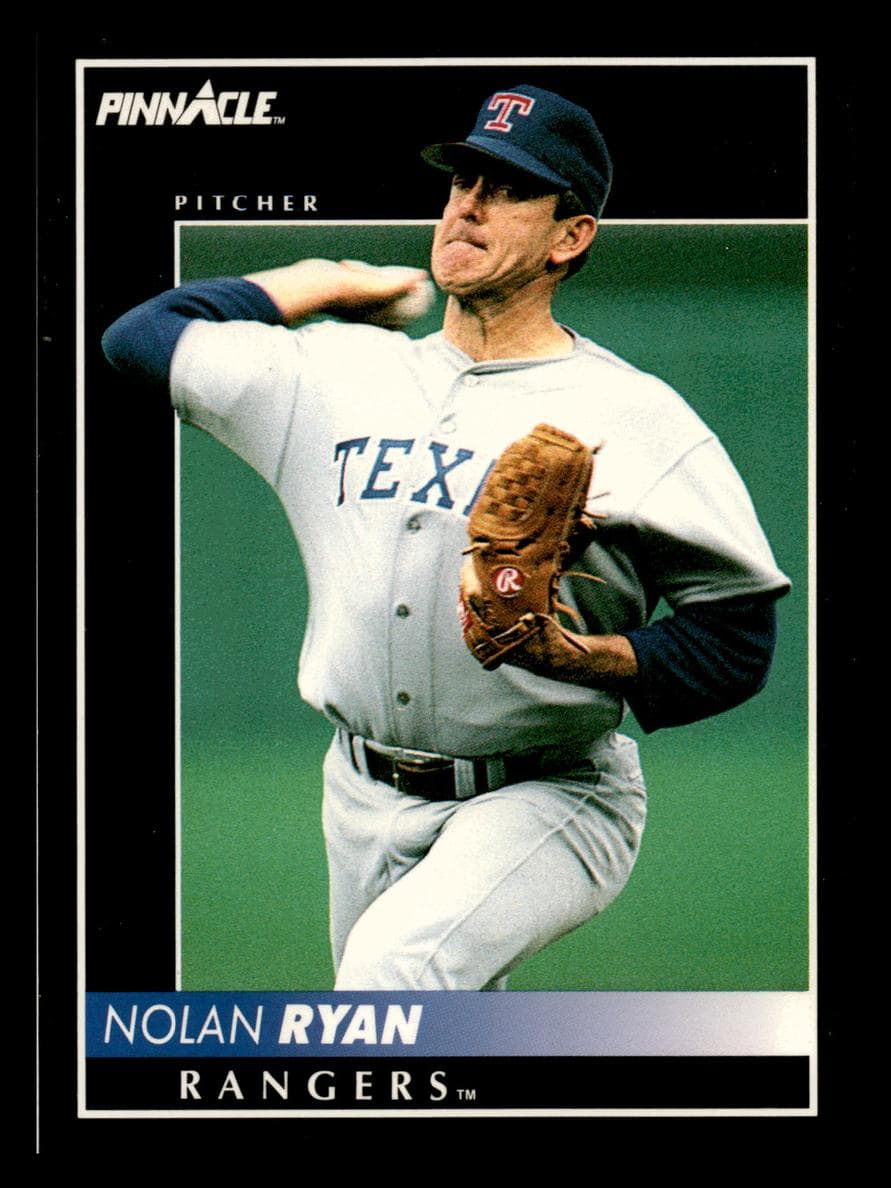 Nolan Ryan 1992 unknown Pinnacle
