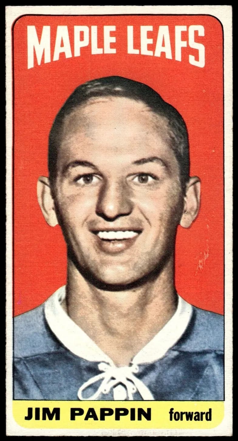 Jim Pappin 1964 topps Topps