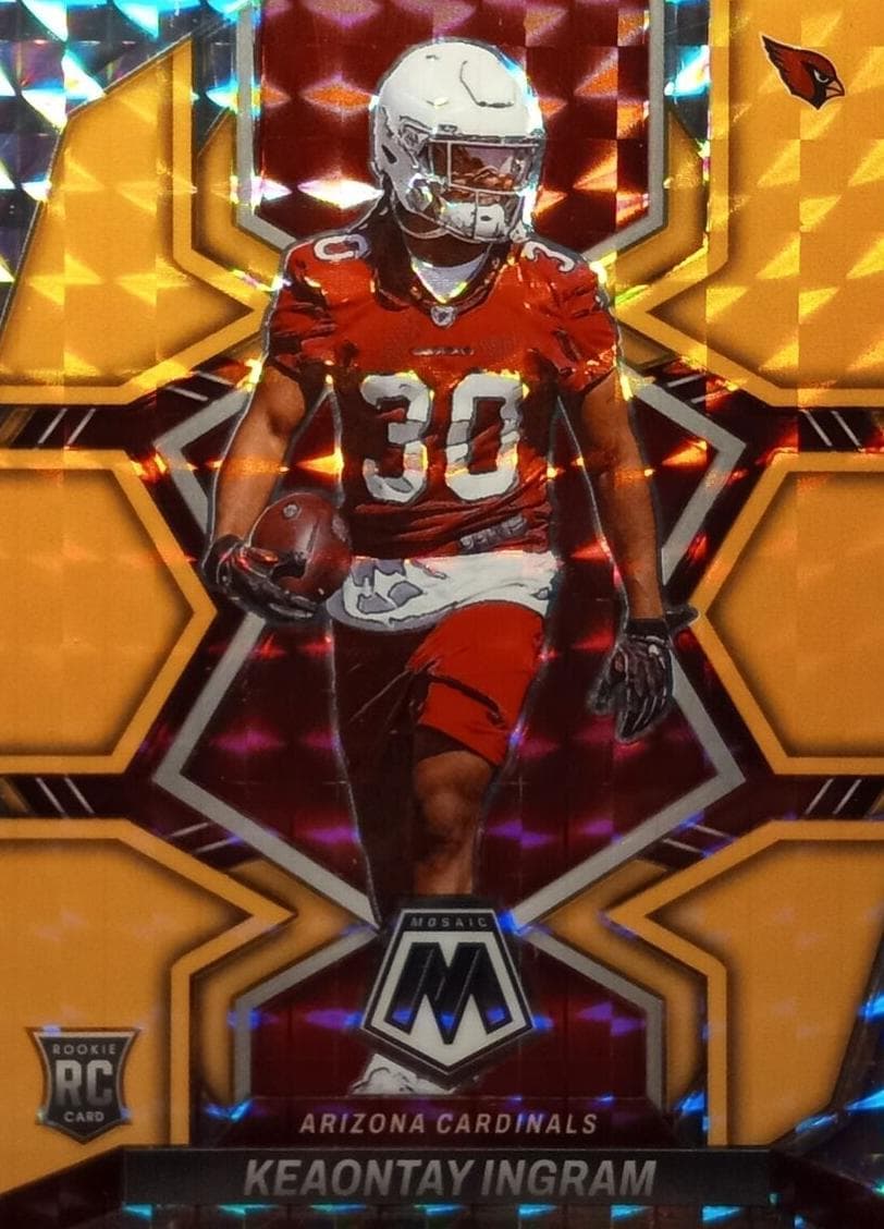 Keaontay Ingram trading card