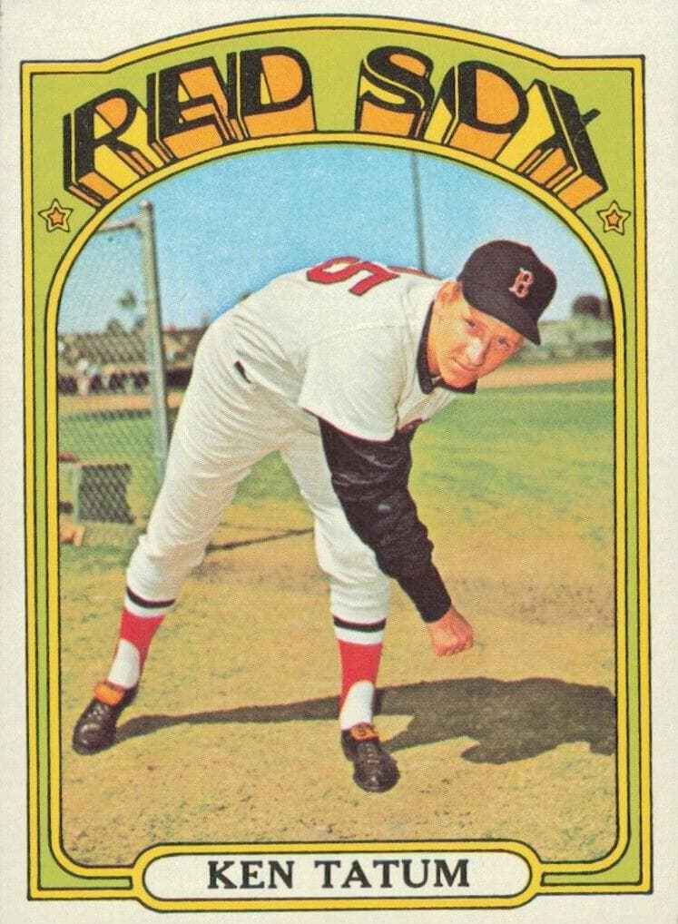 Ken Tatum 1972 topps Topps