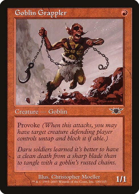Goblin Grappler 2003 Magic: The Gathering