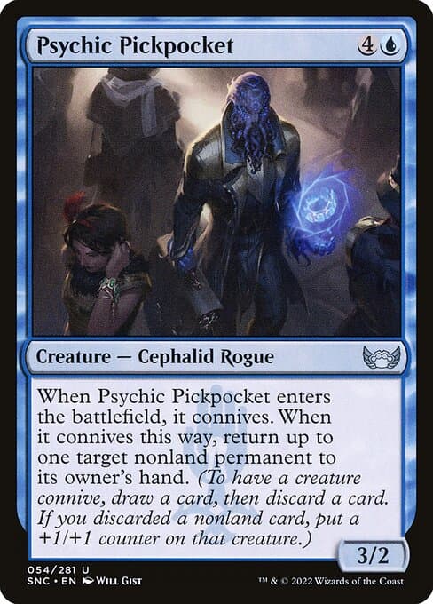 Psychic Pickpocket 2022 Magic: The Gathering Streets of New Capenna