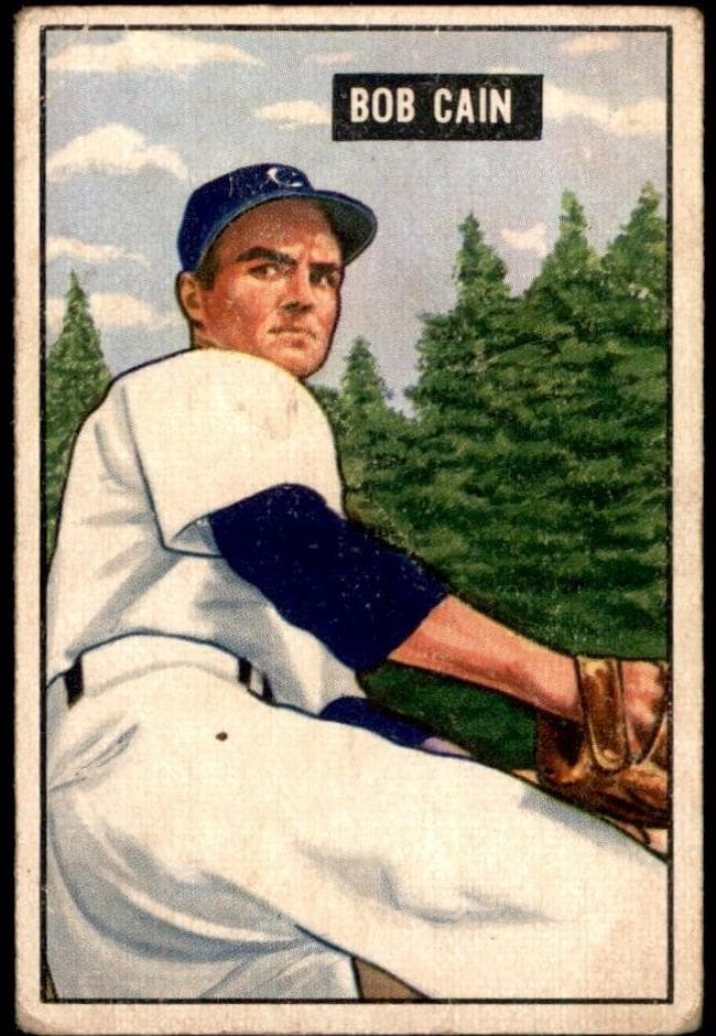 Bob Cain 1951 bowman Bowman
