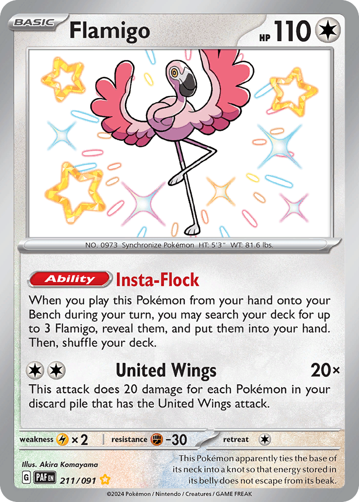 Flamigo 2025 Pokemon