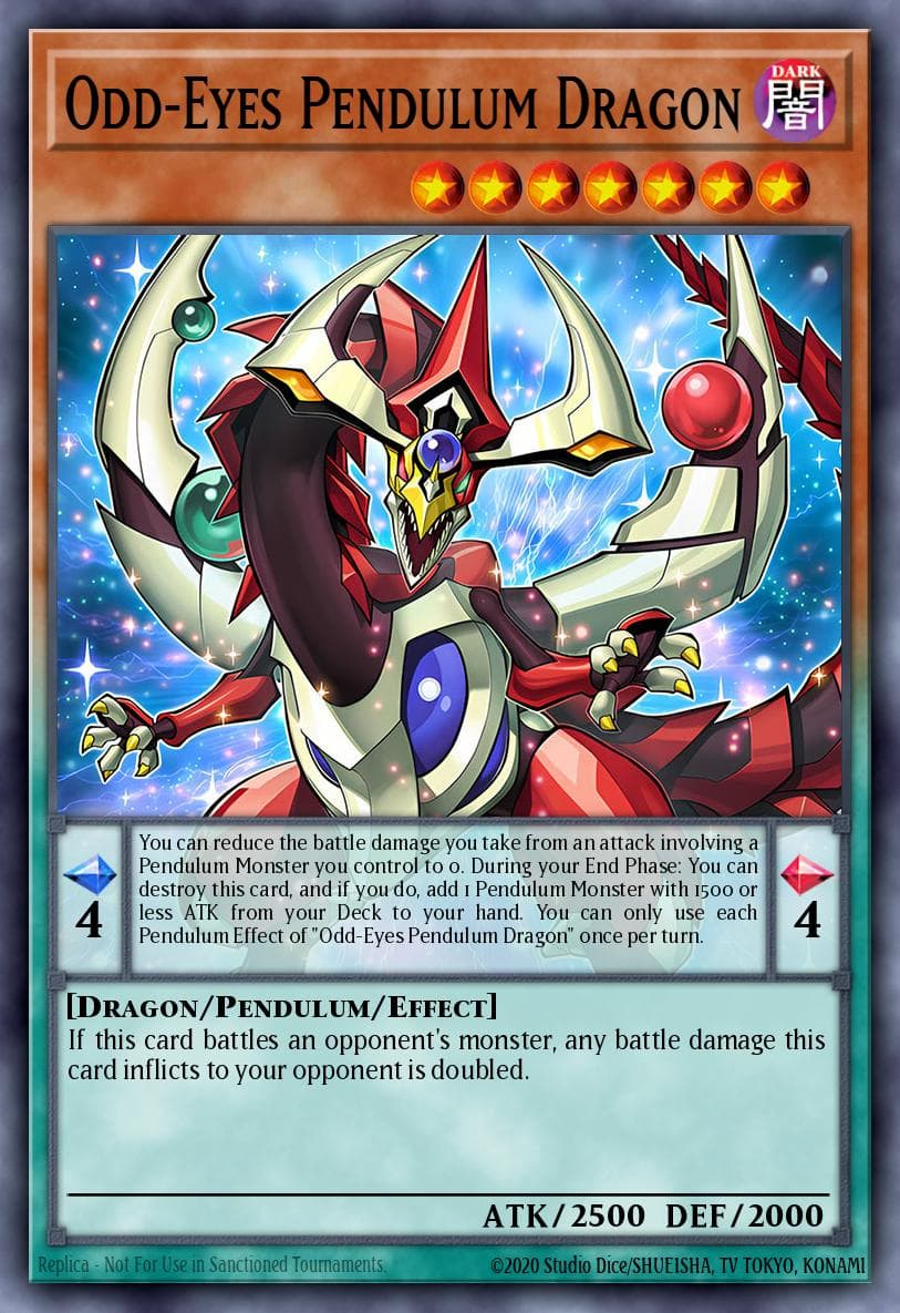Odd-Eyes Pendulum Dragon 2015 Yu-Gi-Oh!