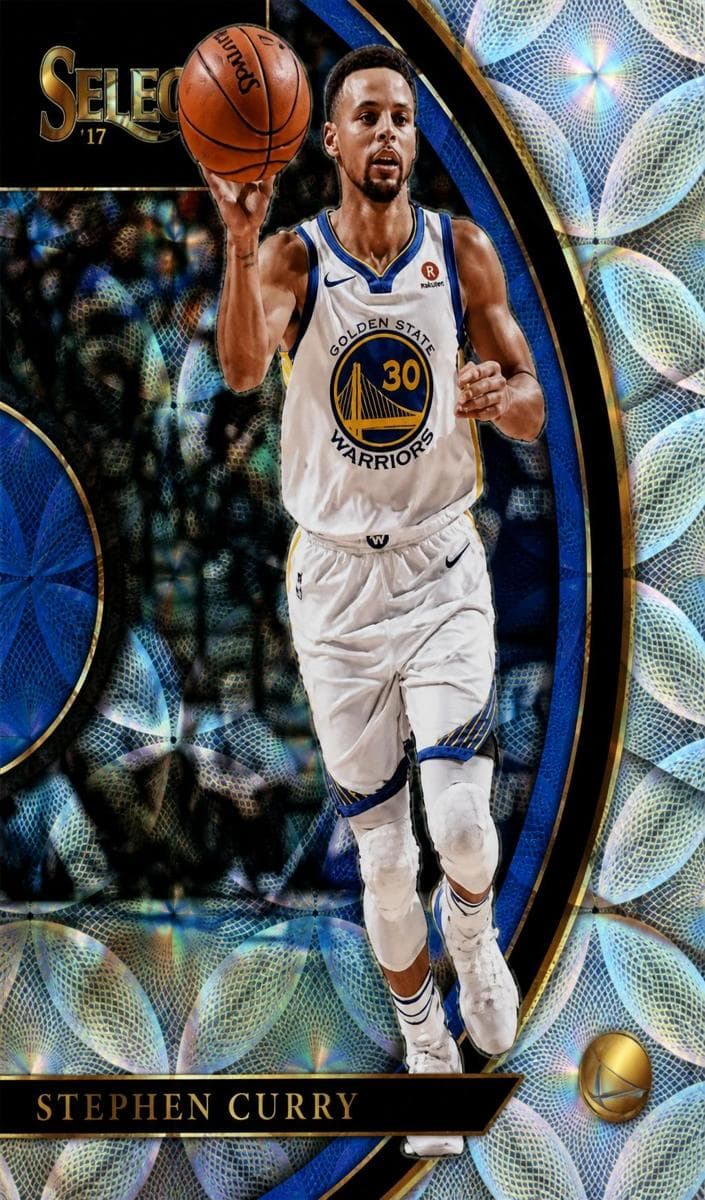 Stephen Curry 2017 panini Select Concourse Basketball Scope