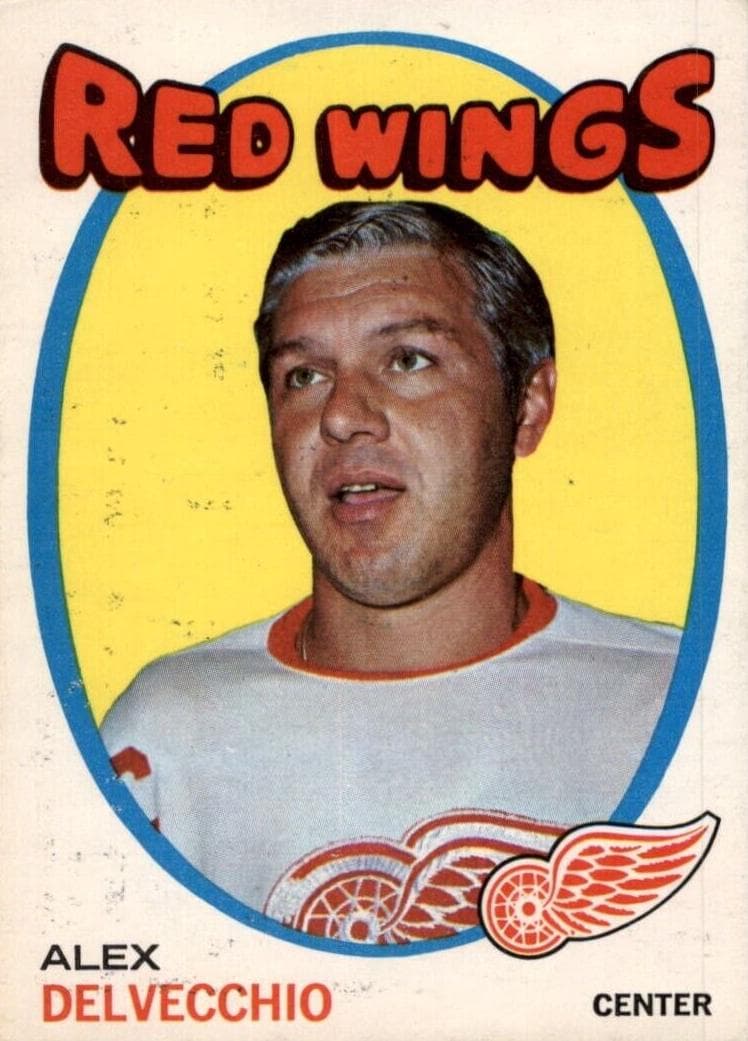 Alex Delvecchio 1971 topps O-Pee-Chee