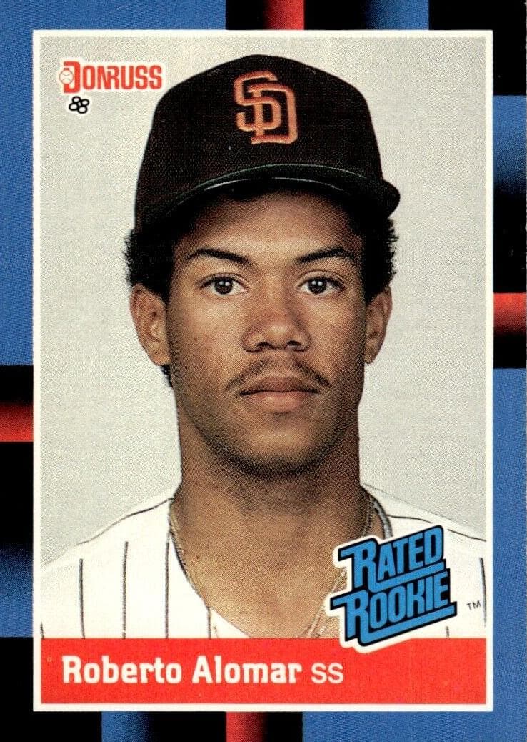 Roberto Alomar 1988 leaf