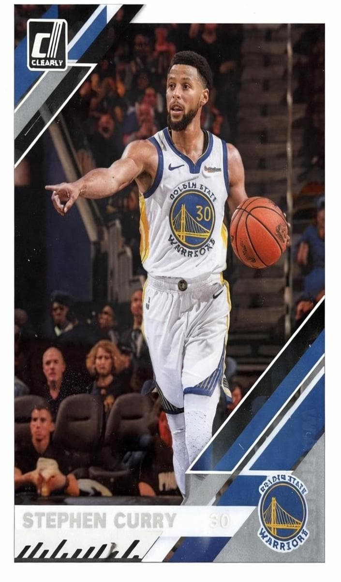 Stephen Curry 2019 panini Donruss Optic