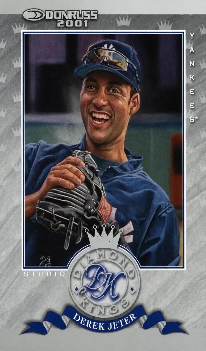 Derek Jeter 2001 panini Donruss