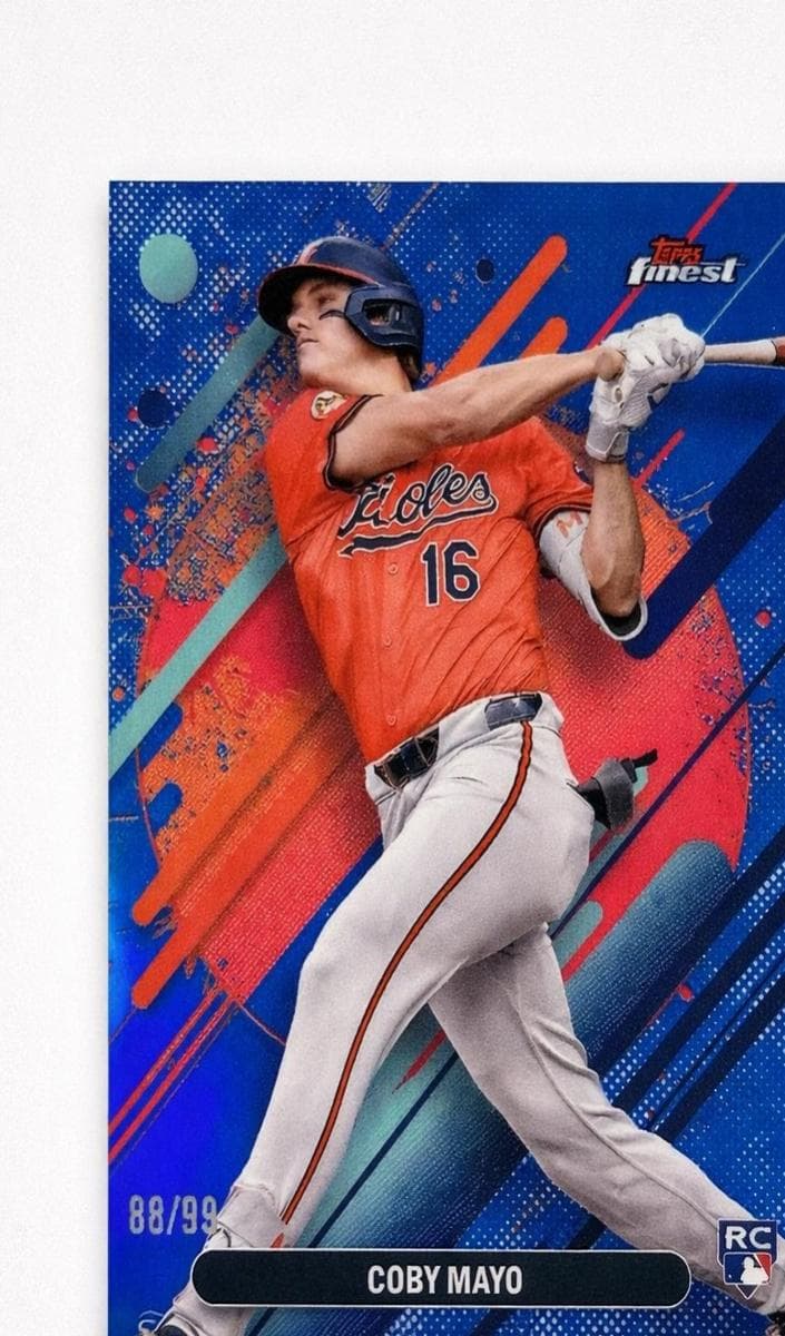 Coby Mayo 2025 topps Topps Finest