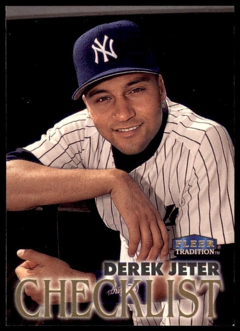 Derek Jeter 1998 fleer Fleer Tradition