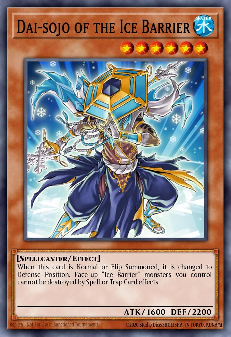 Dai-sojo of the Ice Barrier #SDFC-EN014