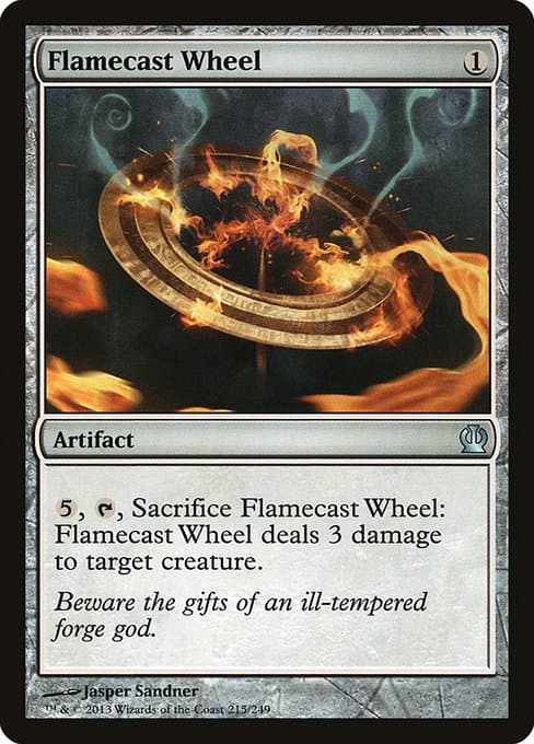 Flamecast Wheel 2013 Magic: The Gathering Theros