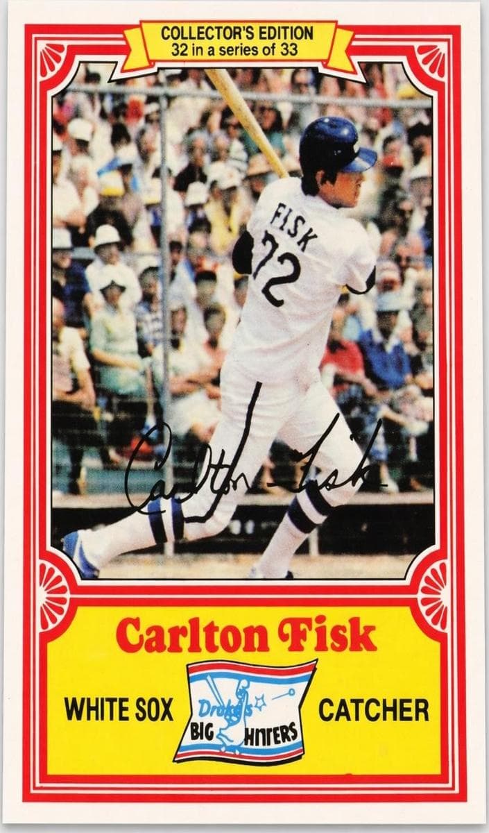 Carlton Fisk 1981 topps