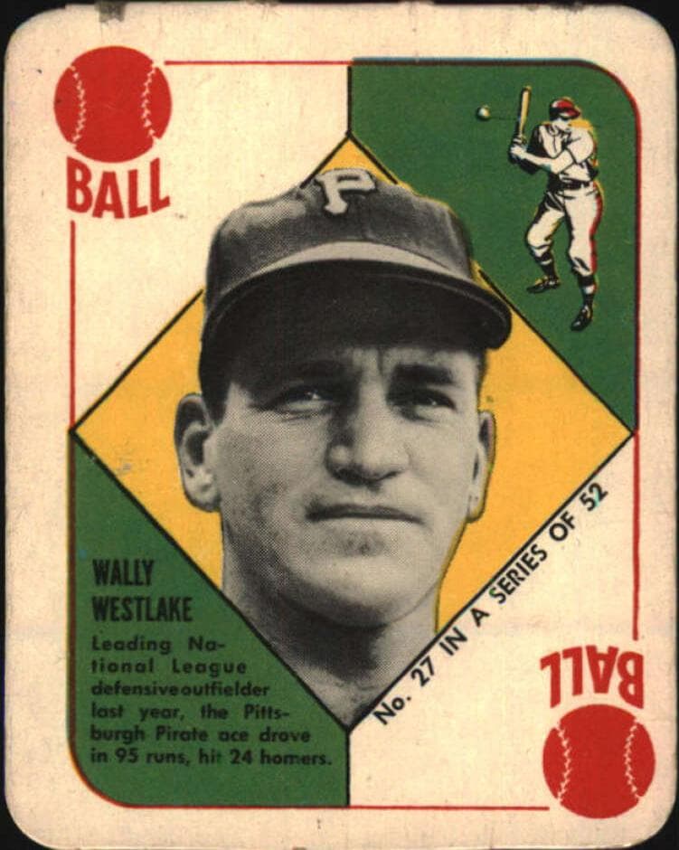 Wally Westlake 1951 topps