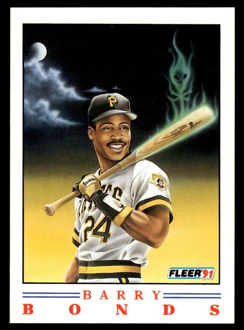Barry Bonds 1991 fleer Fleer