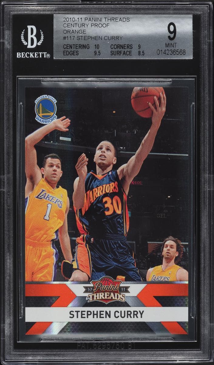 Stephen Curry 2010 panini