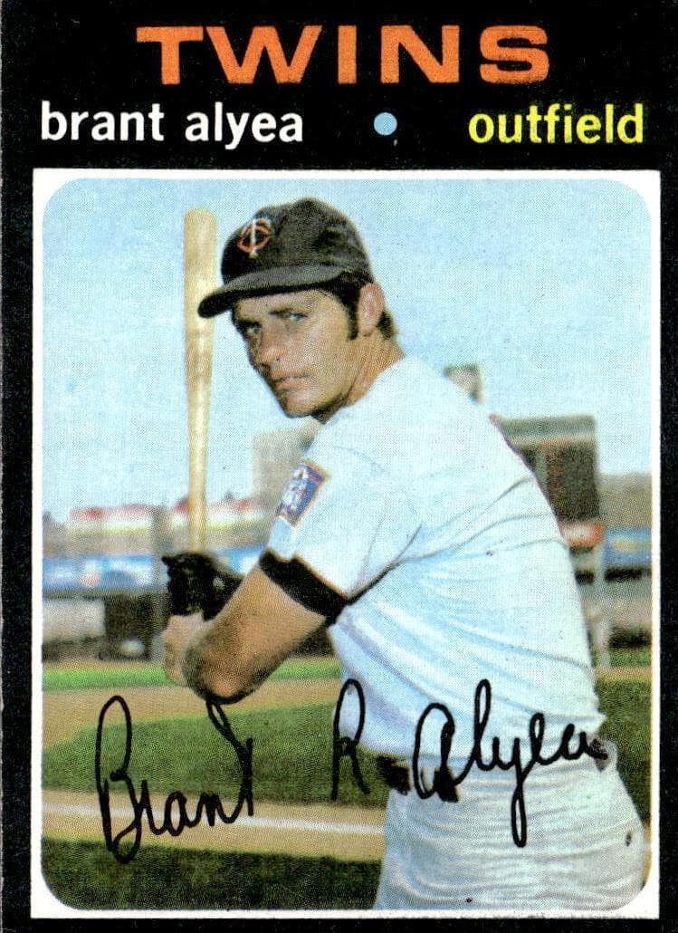 Brant Alyea 1971 topps Topps